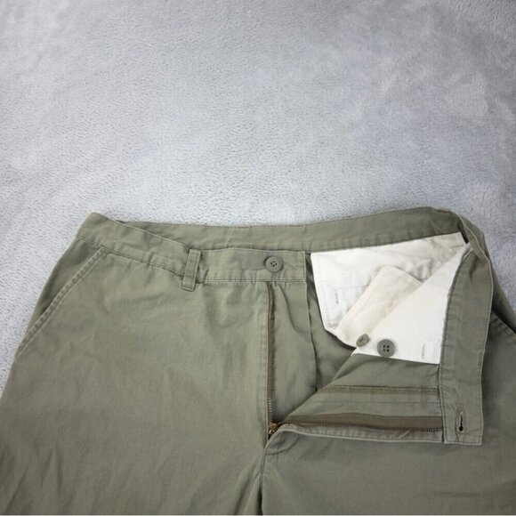 Patagonia Men's Sz 35x29 All Wear Straight Leg Green Pants Organic Cotton 55332 - Picture 8 of 12